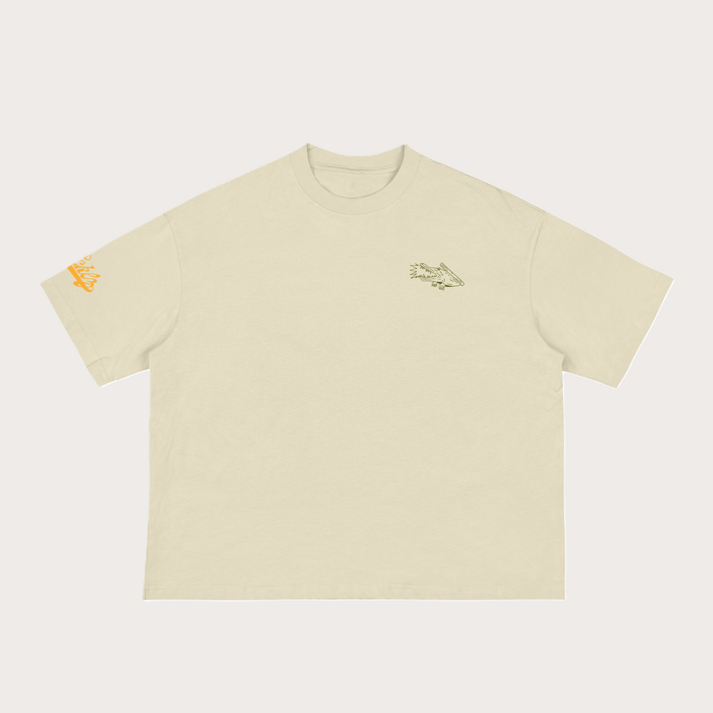 Nicklz Classic Loose Boxy Tee - Croc