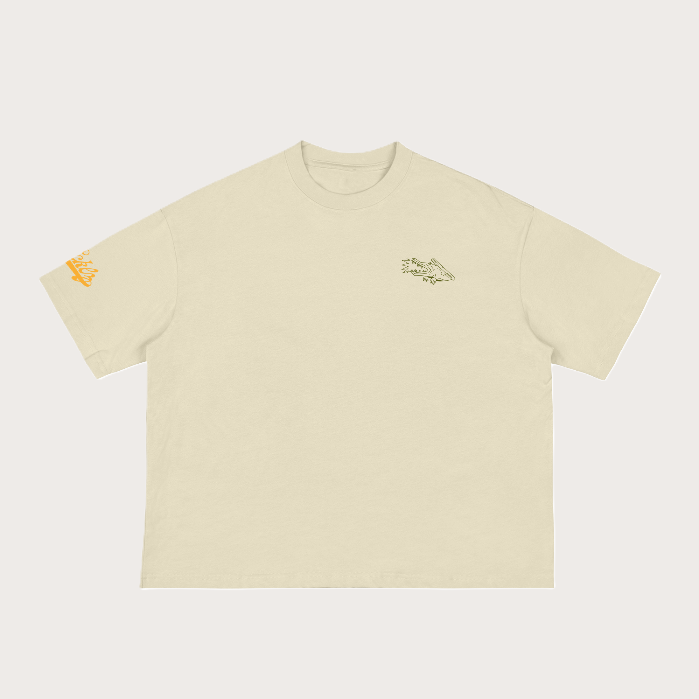 Nicklz Classic Loose Boxy Tee - Croc