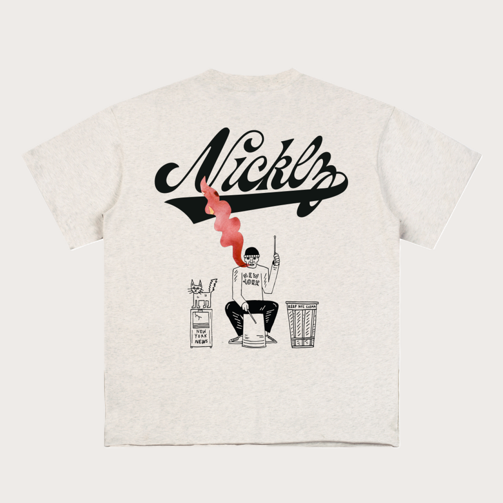 Oat Gray Drummer Shirt