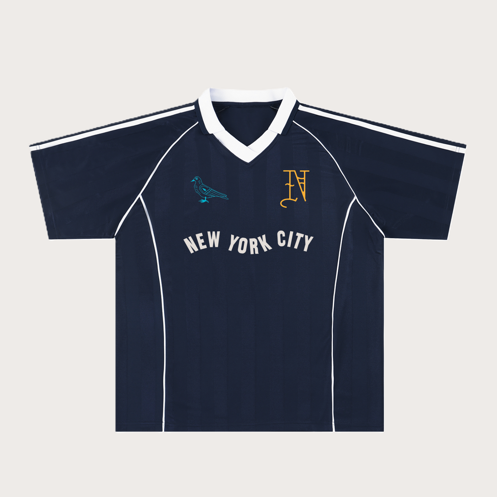 Nicklz Shadow Stripe Collared Soccer Jersey